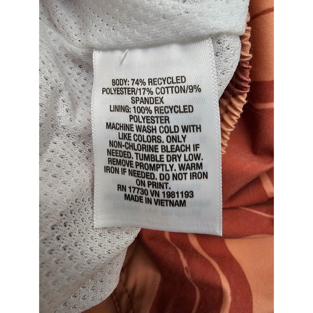 Goodfellow & Co Mens Orange Floral Swim Trunks 5‎ Inch Inseam XXL New - Picture 6 of 9